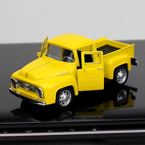 Klassinen lava-auto 1/32 Scare-malli Simulaatio Seosvalettu Vetoauto Lelut Pojille Lapsille Keräily