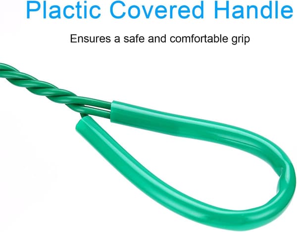 Aquarium Net, 25 cm Handle, Quick Catch Net for Small Fish or Debris (Green)