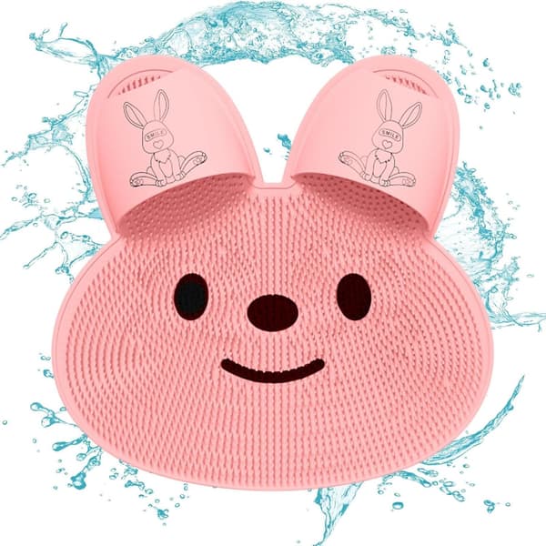 Massage Shower Mat, Rabbit-Shaped Back Massage Mat, Foot Massage Mat, Body Relaxation