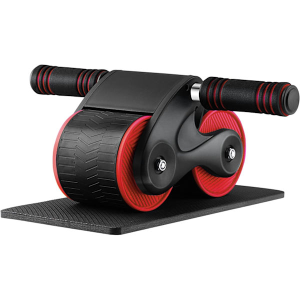 Abdominalhjul, Hjulrulle Hjemmetræningsredskab til mavemuskler Blå/Rød Ab Wheels Red