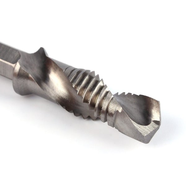 Hex Shank Bor Bits 1/4\" HSS Hex Tap M3 M4 M5 M6 M8 M10 Metriske Tap Bor Bits (M3+M4+M5+M6+M8+M10)