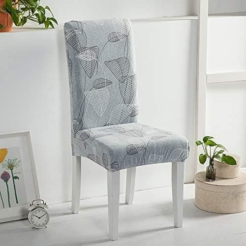 Chair Covers 6-pack, Washable Removable Covers, Very Easy to Clean, Durable Modern Wedding Bouquet, Hotel, Restaurant Decor
