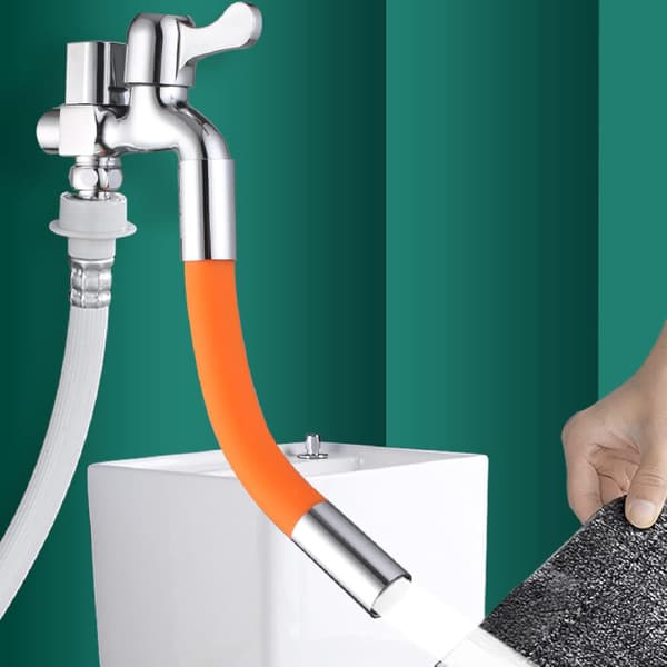 Universelt rotasjonsmunnstykke for kranforlengelse