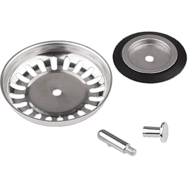 Kökssinksil i rostfritt stål 79,3 mm Kökssilsil Universal för kök och badrum 2-pack Hy