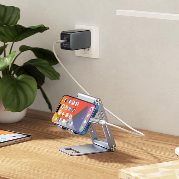 Lightning til USB C-adapter, understøtter PD 60W hurtigopladning og dataoverførsel til 15/15 Pro/15 Plus/15 Pro Max