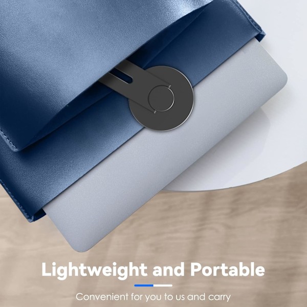 Magnetisk Laptoptelefonhållare, Justerbar Kontinuitetskamerafäste Kompatibel med MagSafe & för iOS 16 / macOS 13 Ventura, Slank Bärbar Dator ContinuityCamBlack