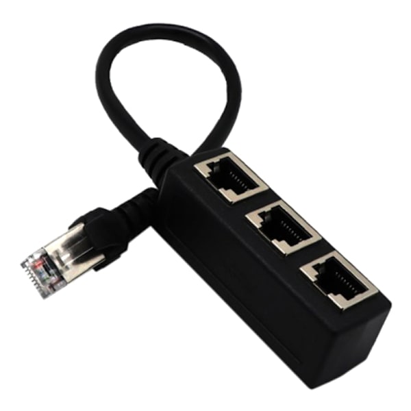 Ethernet-kabelsplitter Nettverksadapter Ethernet-splitter 1 til