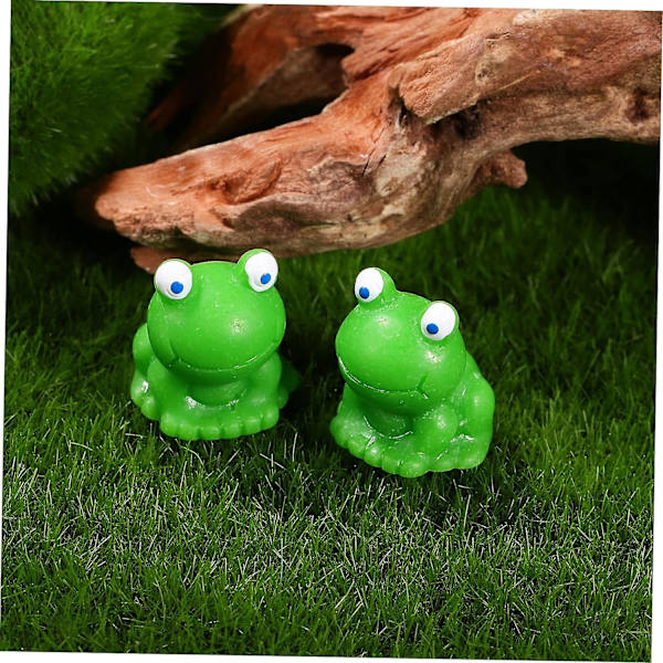 20 stk små frosker mini frosker mini miniatyr dyrefigurer froskeleker simulering av små frosker frosk dyremodell små frosker