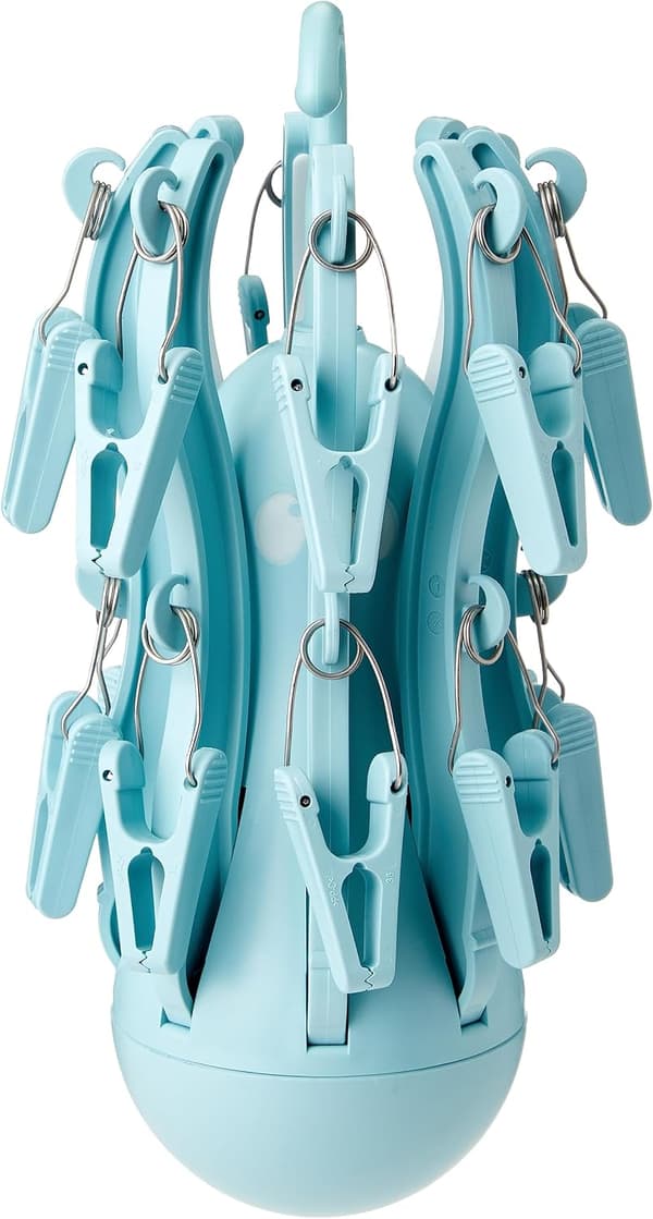 Hængende tørrestativ, Blå, One Size Blue