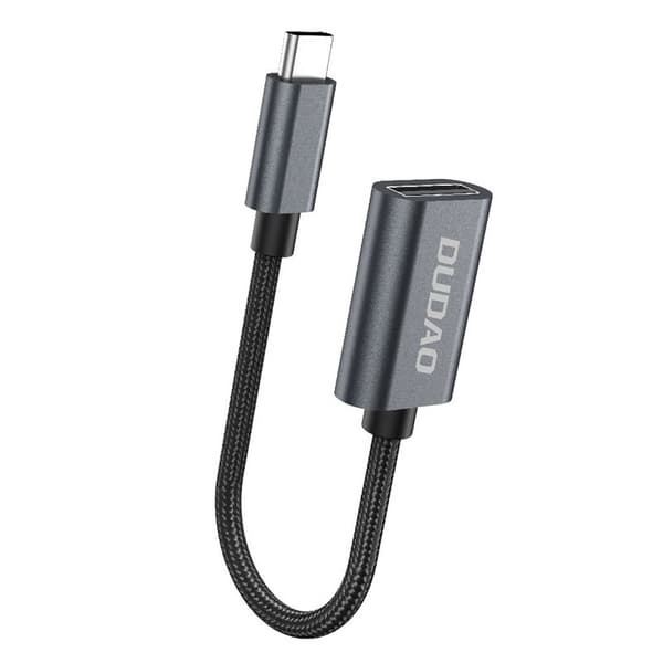 USB C til USB 3.0 Adapter, 1-pak USB C til A Han til Hun Adapter Kompatibel med iPhone 15-serien, MacBook 2019 2018 2017