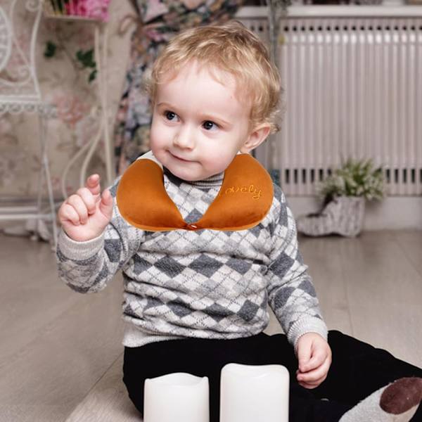 Pude Cartoon Animal Nakkestøttepude 30 * 30cm Memory Foam Nakkepude U-formet Elasticitet Børn Rejsepude Bærbar U-formet pude til I 30*30cm