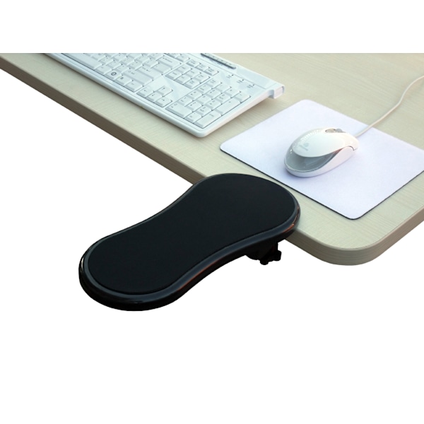 Datorarmstöd för skrivbordsförlängare, ergonomiska armstöd för skrivbordsarmstöd, tangentbords handledsstöd musmattor för bärbara datorer