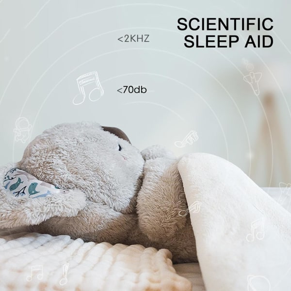 Relief Koala Plyschleksak | Andningsuttrar Plyschdocka | Sov Koala Bear Gosedjur med lugnande musik och ljus | Söt Sleeping Relief Koa