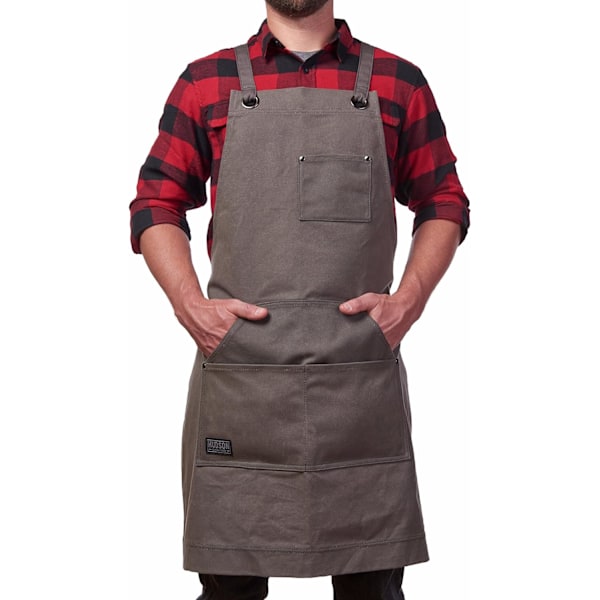 oods Heavy Duty Waxed Canvas Apron