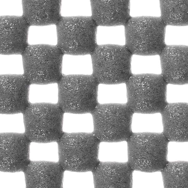 Pose Halkskyddsmatta, Rutnät PVC Halkskyddsmatta, Icke-klibbig Grip Liner Hyllfoder Halkskyddsmatta Lådfoder Badrum Köks Vattentät Golvmatta för Hemmet Dark Grey
