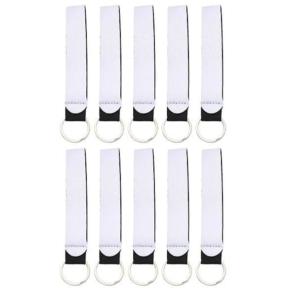 10 st Lanyard med armband Nyckelring Bulk Handledsrem Nyckelring IC