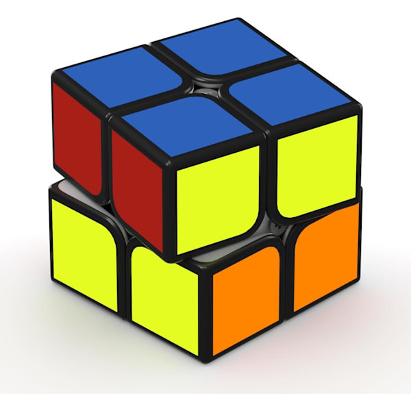 2x2 Speed Cube, Original 2x2x2 Cube Super-Holdbar Klistremerke med Levende Farger (2x2x2) 2x2x2 3x3x3