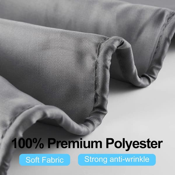 Vattentätt duschdraperi, tvättbart snabbtorkande textilväv polyester badkarsdraperi med 12 duschdraperiringar, transparent duschdraperi, Da