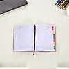 Brun PU Planner Notesbog til Kontor 4 stk. 2026 Skema Organizer