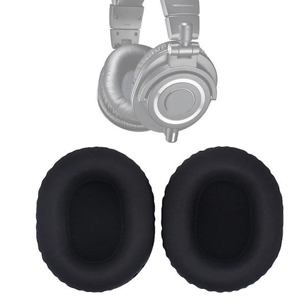 1 Par Øreputer Svampdeksel Øreputerpute for ATH-M70X M70 Gaming Headset