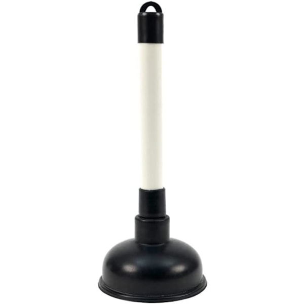 Toalett- og avløpsrenser - 100 mm (4 tommer) kopp og 225 mm (9 tommer) plastgrep med svart kopp, avløpsrenser for hjemmet, T