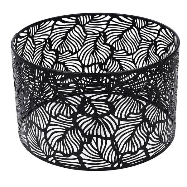 Lammskärm Lätt Lampskärm Modern Enkel Stil Heminredning För E14 E27 Glödlampor Black