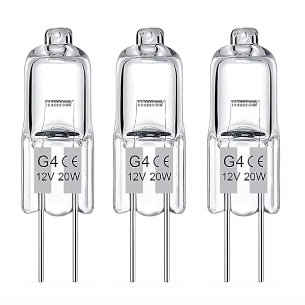 G4 Halogen Lamps / Light Bulbs - Warm White - Halogen