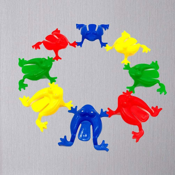 12 stk. Springende Frø Legetøj Hoppende Frø Plast Frø Legetøj Mini Frø Figurer Figur Reptil Dyr Figurer Modeller Til Børn