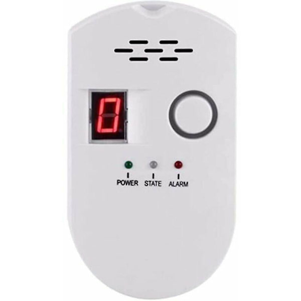 Naturgasdetektor, Hemgaslarm, Naturgasläckalarm, Gasläckdetektor