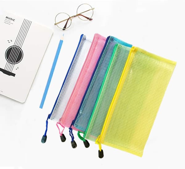Extra tjocka A6-filpåsar, 10 st (A6-blixtlås) A610PCS