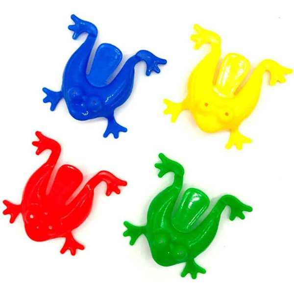 12 stk. Springende Frø Legetøj Hoppende Frø Plast Frø Legetøj Mini Frø Figurer Figur Reptil Dyr Figurer Modeller Til Børn