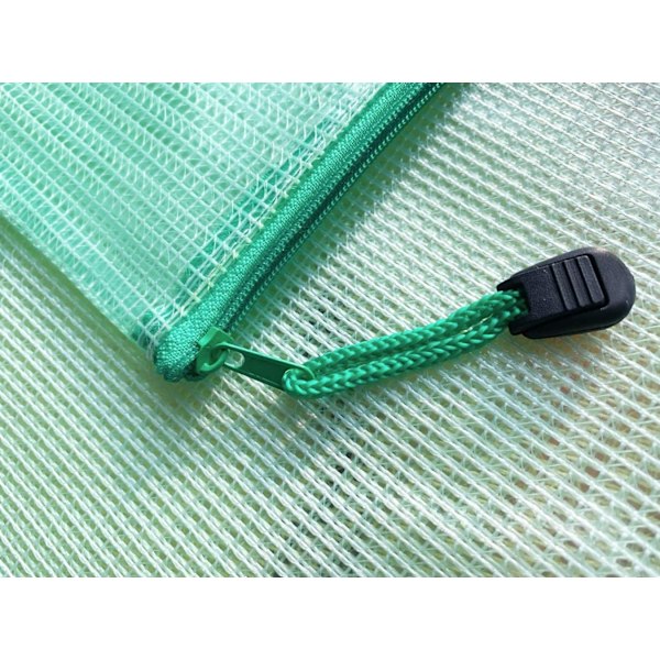 er File Zipper Bags Plastfickor Mapp Extra Tjock 10PCS (A6 Zip Bag) A610PCS