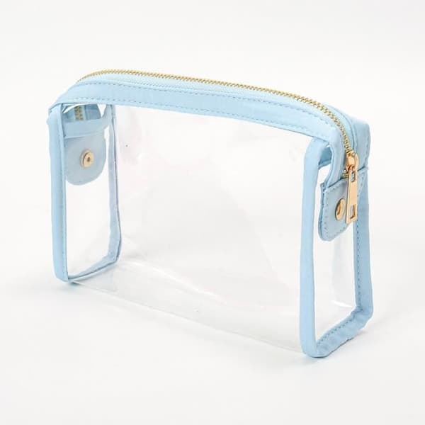 Makeup taske - Transparent - Vandtæt - PVC - Unisex - 1 stk