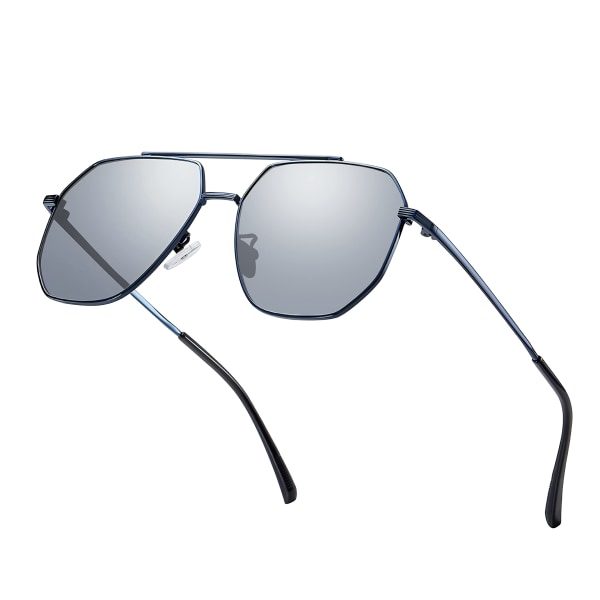 Polariserte pilotsolbriller for menn og kvinner Ultralette solbriller UV400 beskyttelse Sportssolbriller for sykling Kjøring Reise Utendørs