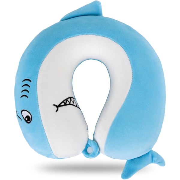 Pute Cartoon Dyre Nakkestøtte Pute 30 * 30cm Memory Foam Nakkepute U-formet Elasticitet Barn Reisepute Bærbar U-formet Pude for G 30*30cm