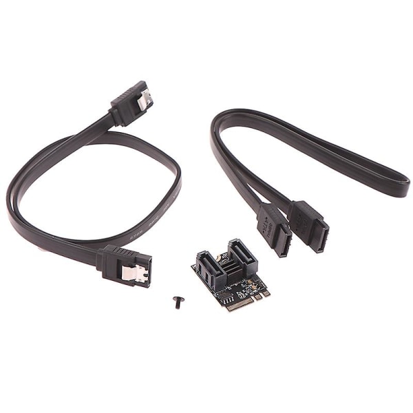 M2 Sata 3.0 -laajennuskortti W/kaapeli Avain A + E Wifi Hdd -sovitinkortti Ilmainen asema