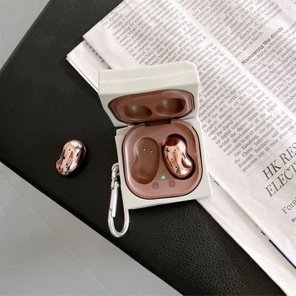 2 kpl Yhteensopiva Samsung Buds FE/Pro/Live/Buds2/Buds 2 Pro (Suojakotelo)