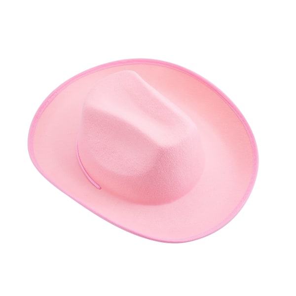 Dam Tiara Cowgirl Hatt Western Party Hat Accessoarer Disco Cowboy Hatt