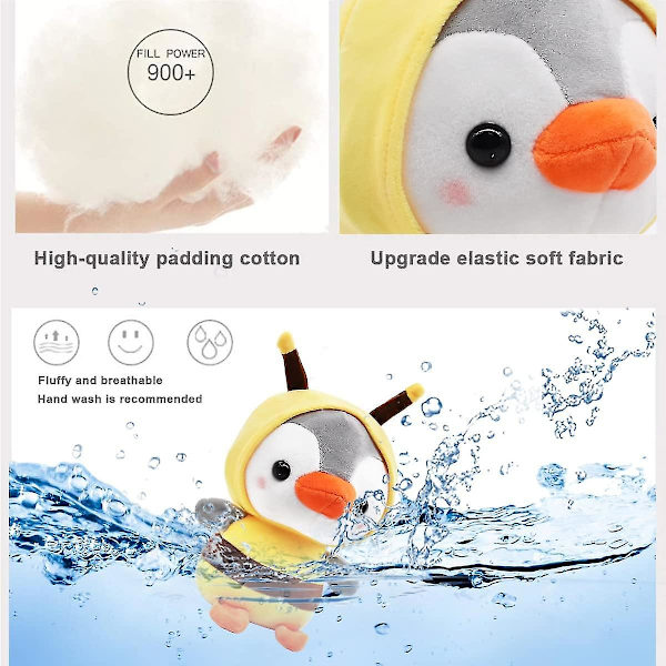 Bumble Bee Soft Toy Plys Bi Plushie Pingvin Plysdyr Blød Bi Pingvin Plys [xc]