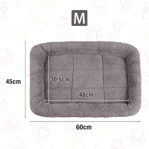 Katteseng Kattungeseng Koselig Myk Liten Hundeseng Vaskbar Seng for Katteseng/Hule (60CM X 45CM)