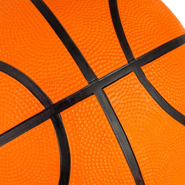 Orange Basketboll Storlek 7, Gummibasketboll för Barn
