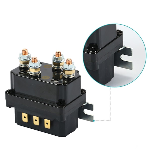 Vinssi solenoidikontaktorirele sopii 5000lbs-7000lbs Atv Utv 4wd 4x4 vinsseille