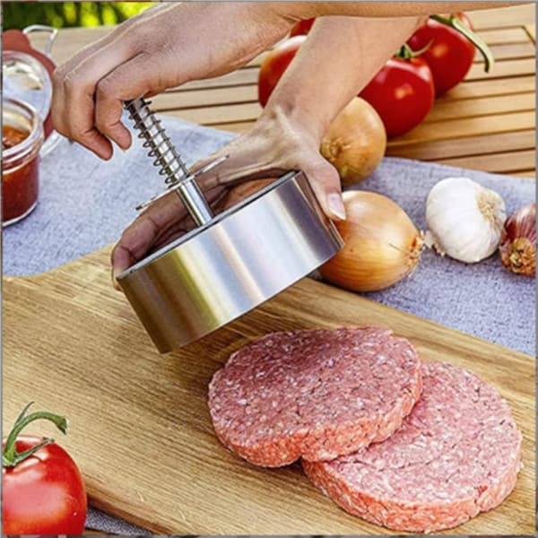 Perfekt til burgerpressere, justerbar non-stick bøfformer, 2102 JAZY