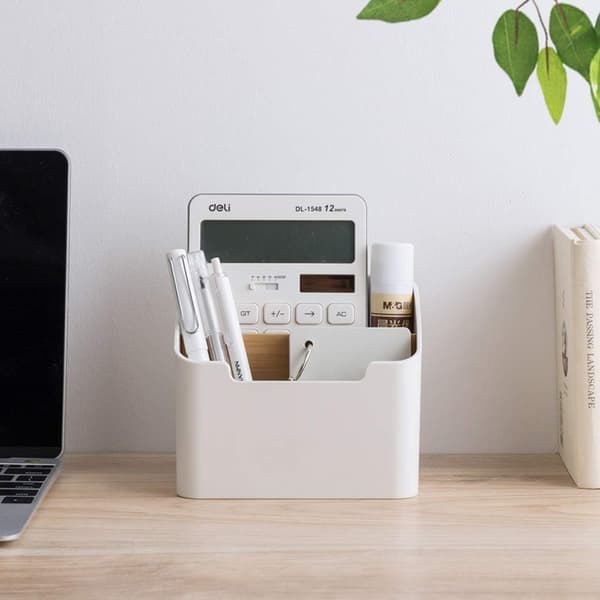 Remote Control Holder Desk Storage Organizer Box Container for Desk, Office Supplies, Home