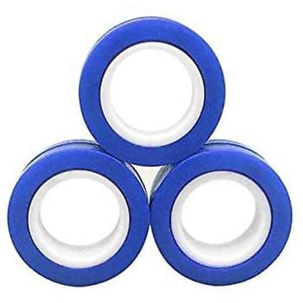 Magneettirenkaat Lelut, 3 Rengasta Fidget Spinners
