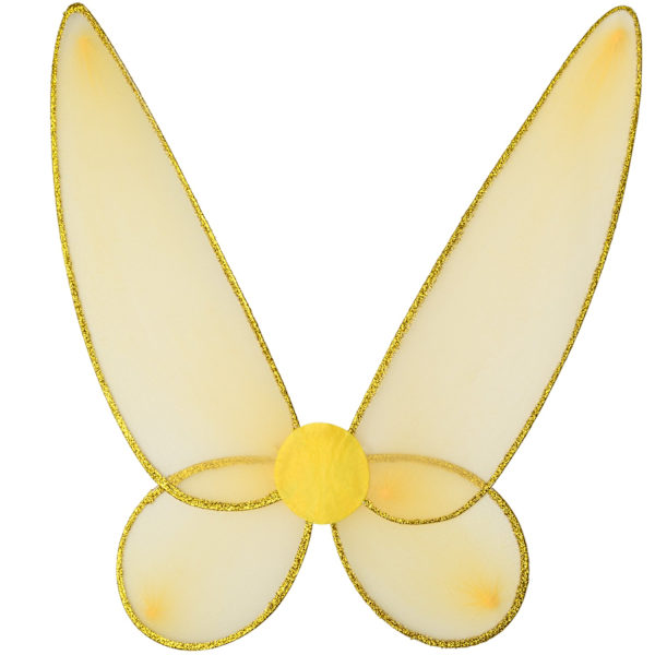 tectake Sommerfuglevinger Gul Yellow