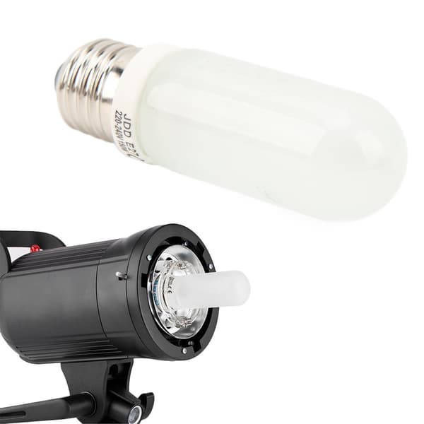 2 kpl JDD valokuvausstudiossa salamalampun polttimo E27 mallinnuslamppu 150 W 240 V studio Strobe