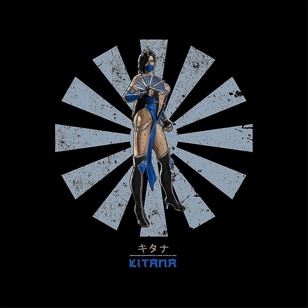 Kitana Retro Japansk Mortal Kombat Krus