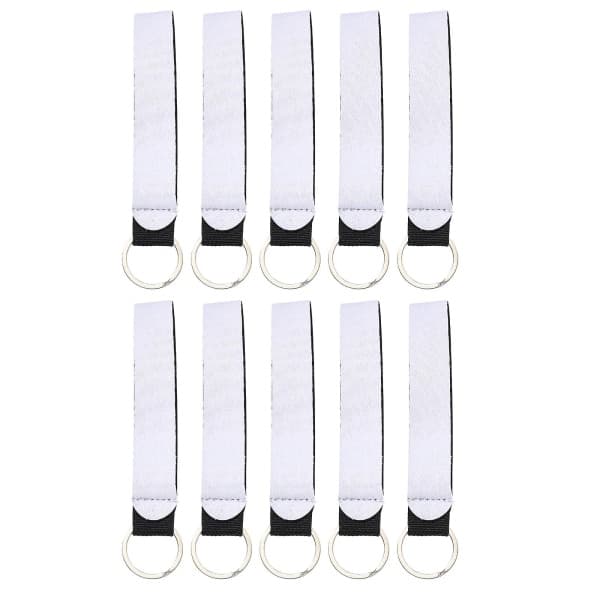 10 st Lanyard med armband Nyckelring Bulk Handledsrem Nyckelring IC