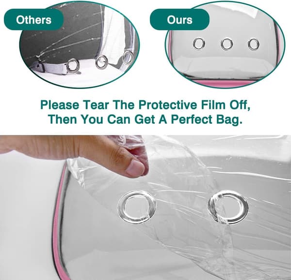 Cat Carrier Backpack, Pet Carrier Backpack Front Pack for Small Medium Cat Puppy Dog Carrier Backpack Bag Space Capsule, Pet Carrier